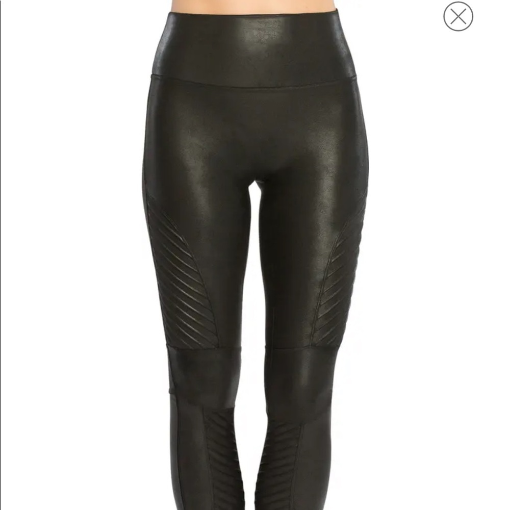 Black Moto Spanx